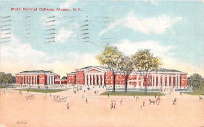 State Normal School Albany, New York Postcard