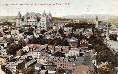 View of the Capitol Albany, New York Postcard