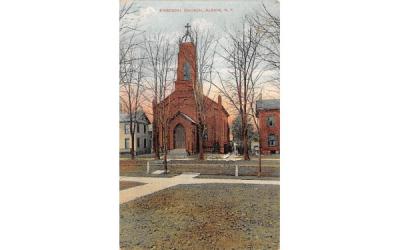 Episcopal Church Albion, New York Postcard
