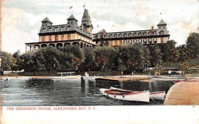 Crossmon House Alexandria Bay, New York Postcard