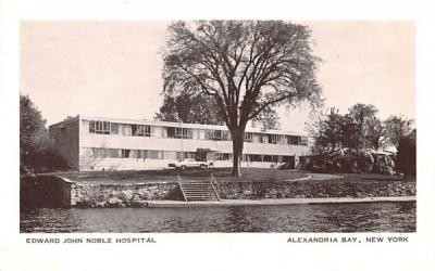 Edward John Noble Hospital Alexandria Bay, New York Postcard