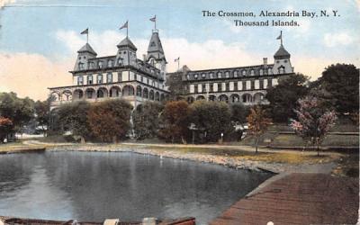 The Crossmon Alexandria Bay, New York Postcard