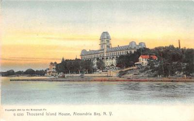 Thousand Island House Alexandria Bay, New York Postcard