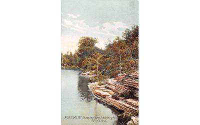Thompsons Lake Altamont, New York Postcard