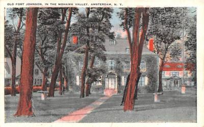 Old Fort Johnson Amsterdam, New York Postcard