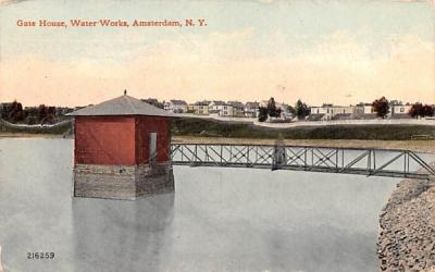 Gate House Amsterdam, New York Postcard