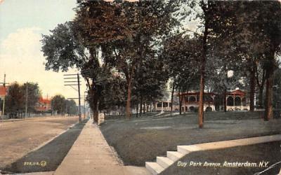 Guy Park Avenue Amsterdam, New York Postcard
