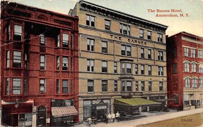 Barnes Hotel Amsterdam, New York Postcard
