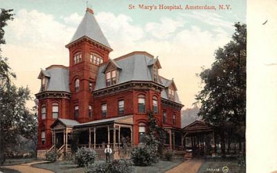 St Mary's Hospital Amsterdam, New York Postcard