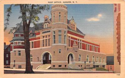 Post Office Auburn, New York Postcard