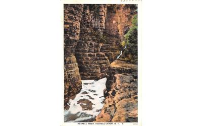 Ausable River Ausable Chasm, New York Postcard