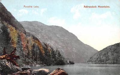 Ausable Lake Ausable Chasm, New York Postcard