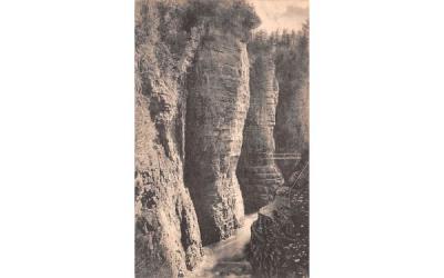 Column Rocks Ausable Chasm, New York Postcard