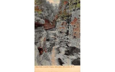 Boat Ride Ausable Chasm, New York Postcard