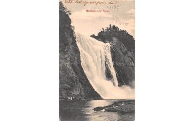 Montmoreney Falls Averill Park, New York Postcard