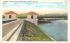 Highway around Ashokan Resvoir  Ashokan Reservoir, New York Postcard