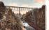 Bridge over Au Sable Chasm Adirondack Mountains, New York Postcard