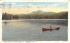 Green Lake in Camel's Hump Mountain Adirondack Mountains, New York Postcard