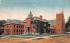 St Joseph's Catholic Buildings Albion, New York Postcard