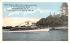 View of Capt Adkin's New Observation Boat Alexandria Bay, New York Postcard