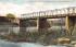 Bridge across the Mohawk River Amsterdam, New York Postcard