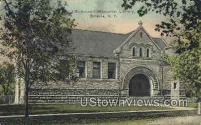 Richmond Memorial Library - Batavia, New York NY Postcard