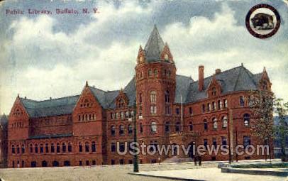 Public Library - Buffalo, New York NY Postcard