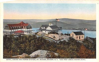 Hotel, Casino & Power Station Beacon, New York Postcard