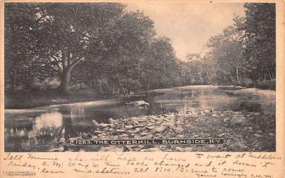 The Otterkill Burnside, New York Postcard