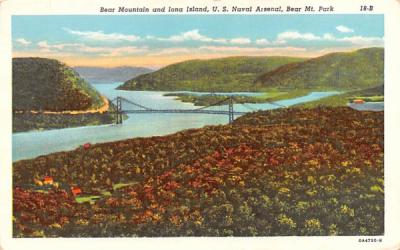 Bear Mountain & Iona Island New York Postcard