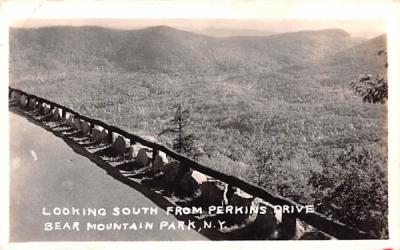 Looking South from Perkins Drive Bear Mountain, New York Postcard