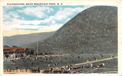 Playground Bear Mountain, New York Postcard