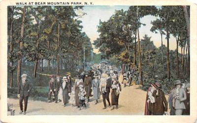 Walk Bear Mountain, New York Postcard