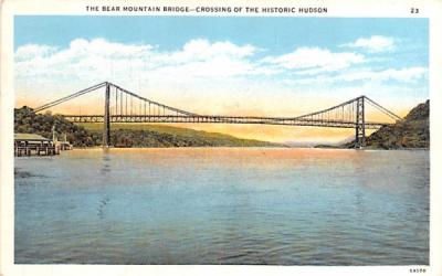 Bear Mountain Bridge New York Postcard