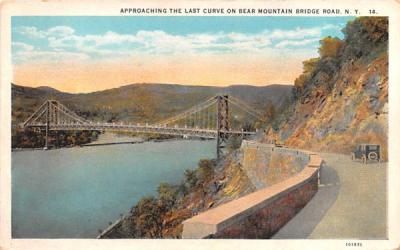 Approaching the Last Curve Bear Mountain, New York Postcard