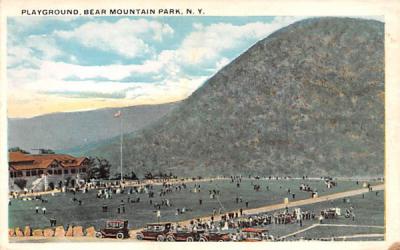Playground Bear Mountain, New York Postcard