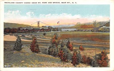 Bear Mountain Park & Bridge New York Postcard