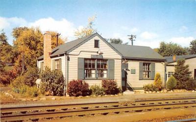 West Shore Railroad Station Blauvelt, New York Postcard