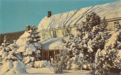 The Elizabeth House Big Indian New York Postcard