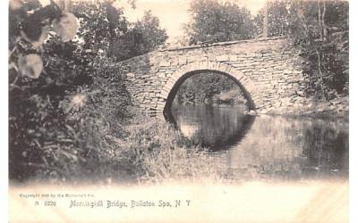 Morningkill Bridge Ballston Lake, New York Postcard