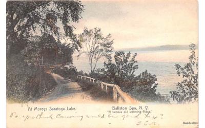 Moreys Saratoga Lake Ballston Spa, New York Postcard