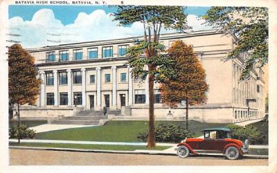 Batavia High School New York Postcard