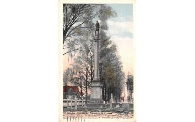 Morgan monument Batavia, New York Postcard
