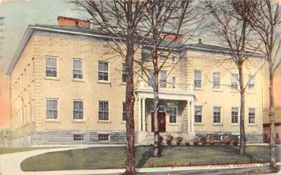 Washington Avenue School Batavia, New York Postcard
