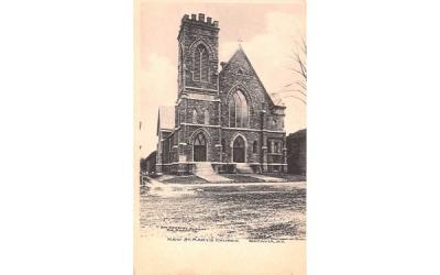 St. Mary's Church Batavia, New York Postcard