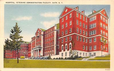 Hospital Bath, New York Postcard