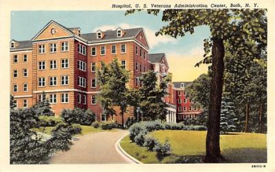 Hospital Bath, New York Postcard