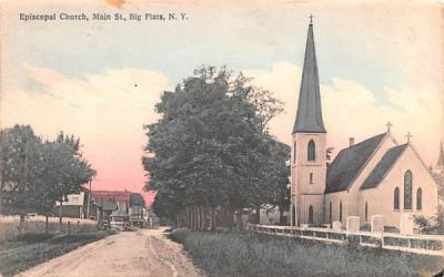 Episcopal Church Big Flats, New York Postcard