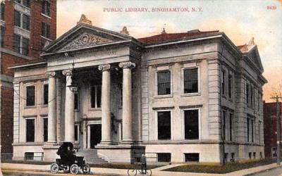 Public Library Binghamton, New York Postcard