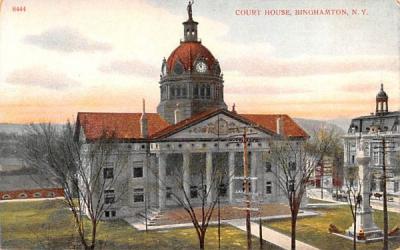 Court House Binghamton, New York Postcard